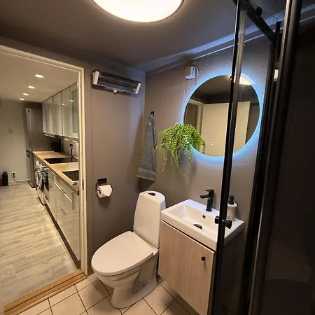 Apartment New! Northern Light - Outdoor Sauna - Free Parking - 750m From Centre *